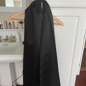 Black Elegant Scarf Wrap Accessory